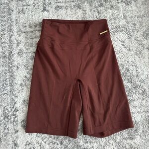 Gymshark Whitney Simmons Biker Shorts Brown